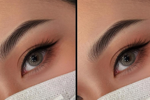 Điêu khắc chân mày Hairstrokes